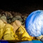 Ice monsters on the top of Zao