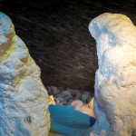 Ice monsters on the top of Zao.