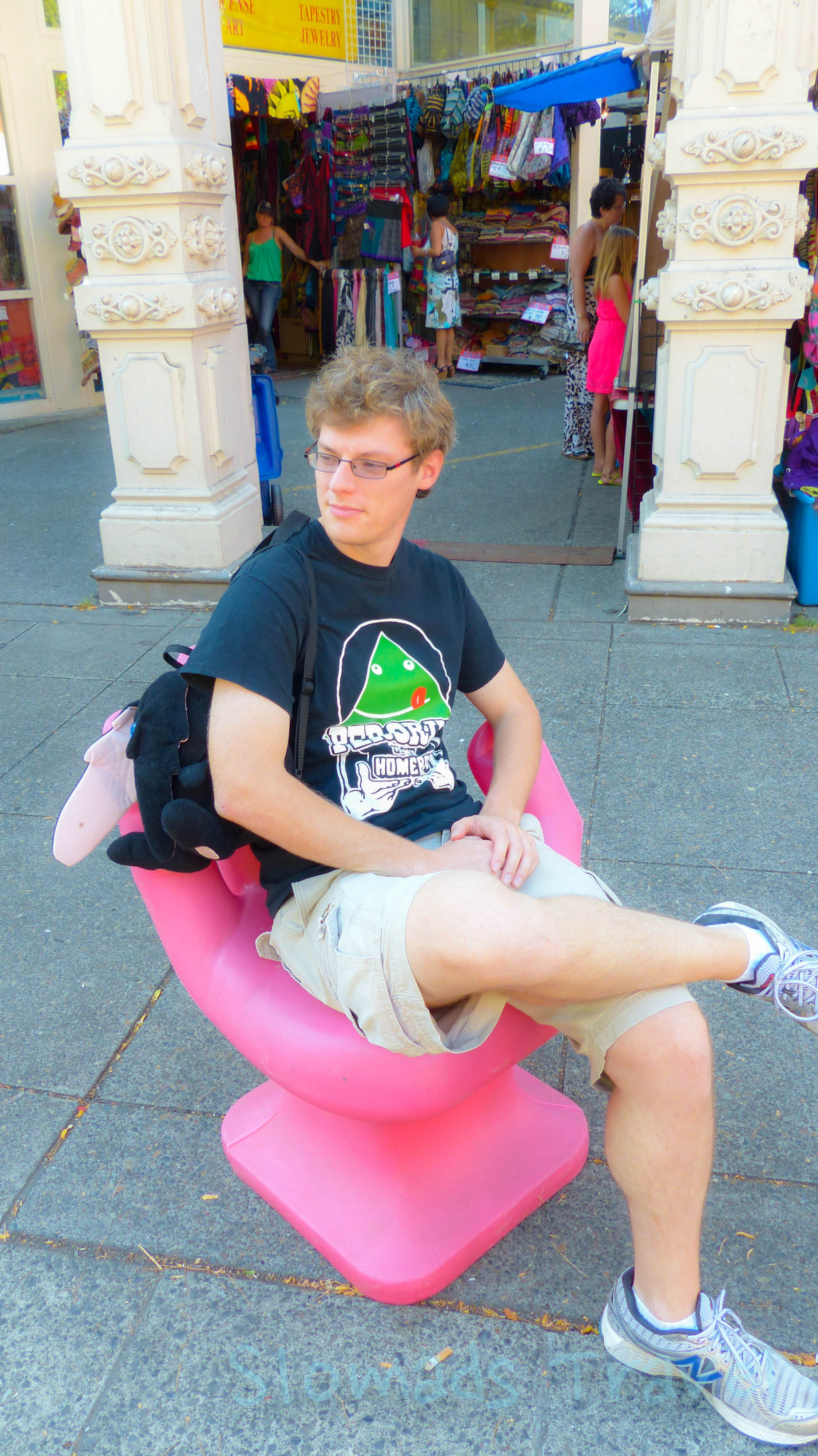 Hand Chair Saturday Market Portland