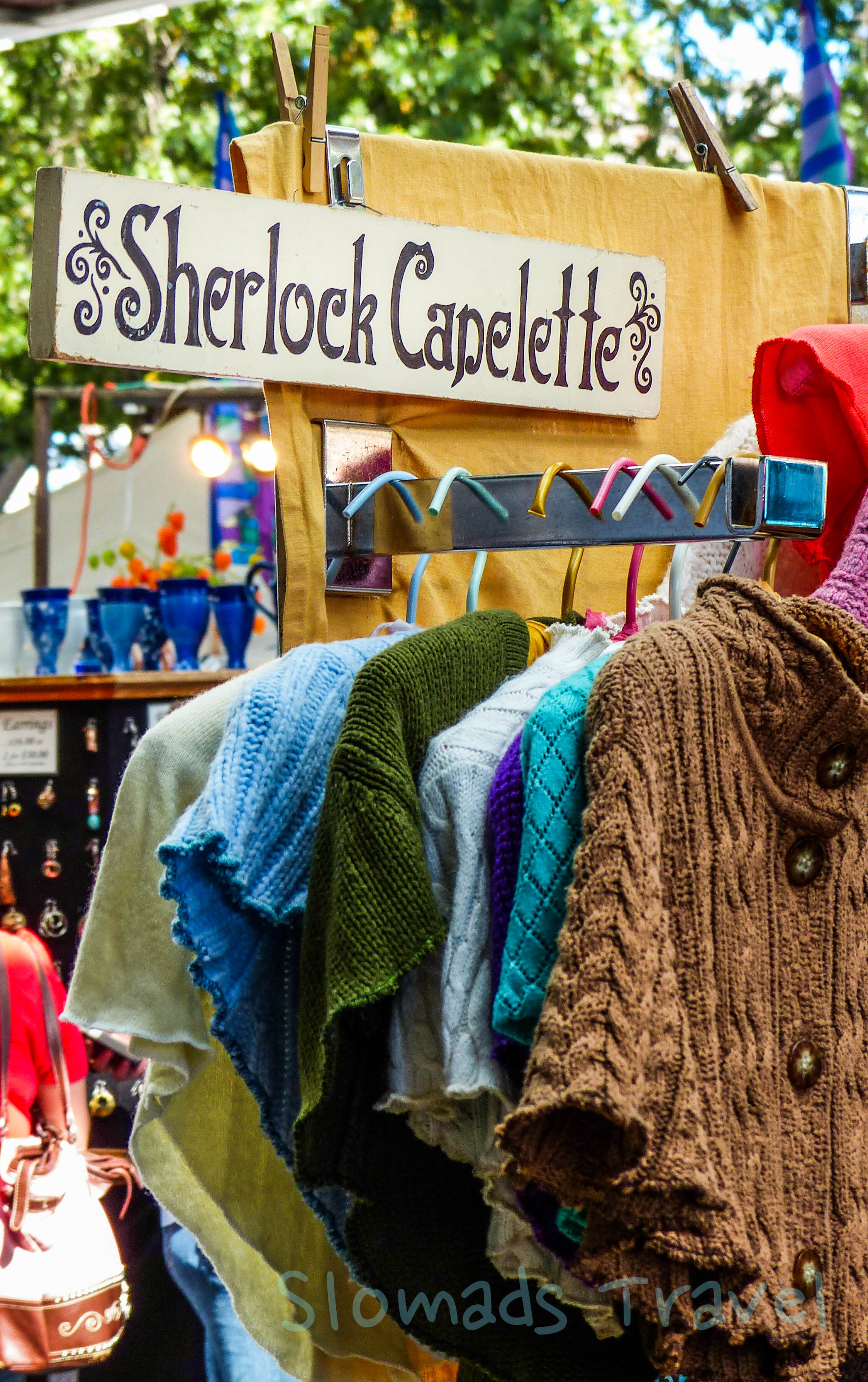 Portland Saturday Market Sherlock Caplettes
