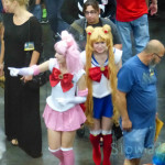 Sailor Moon and Rini cosplay