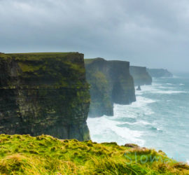 The Cliffs of Moher in Ireland.