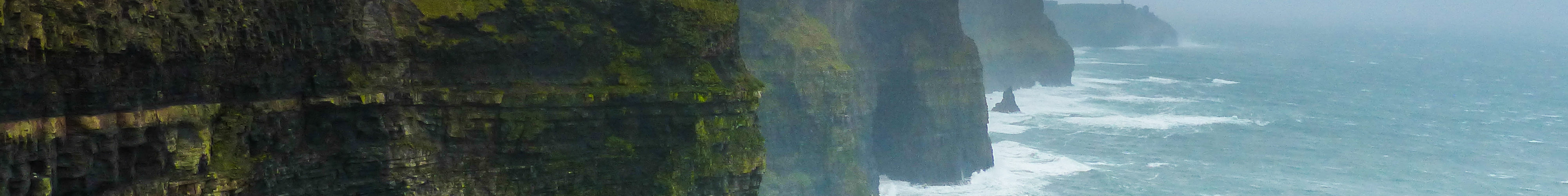 The Cliffs of Moher in Ireland.